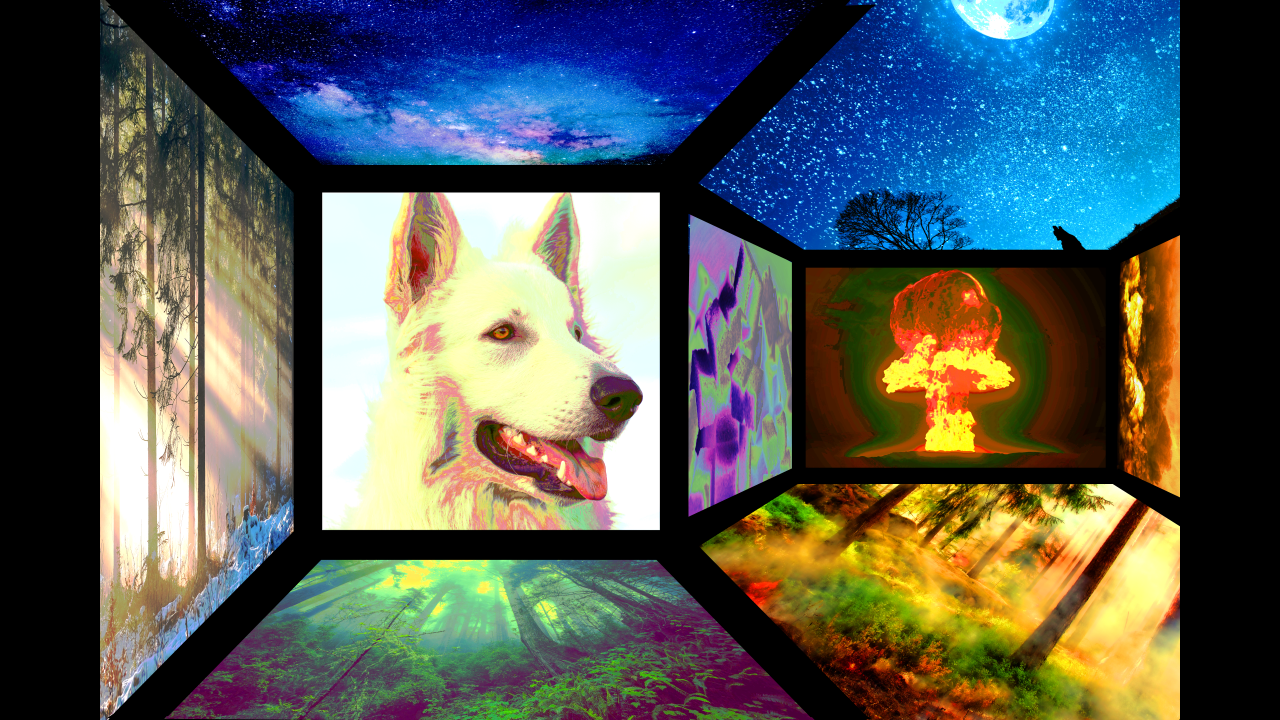 Digital Art - Panels of Existence I